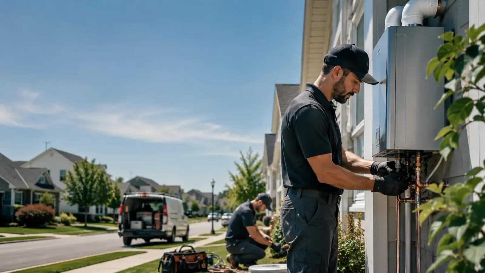 Tankless Water Heater Installation in Brownfield, TX
